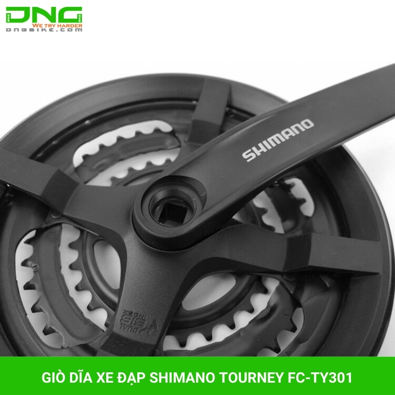 Giò dĩa xe đạp SHIMANO TOURNEY FC-TY301