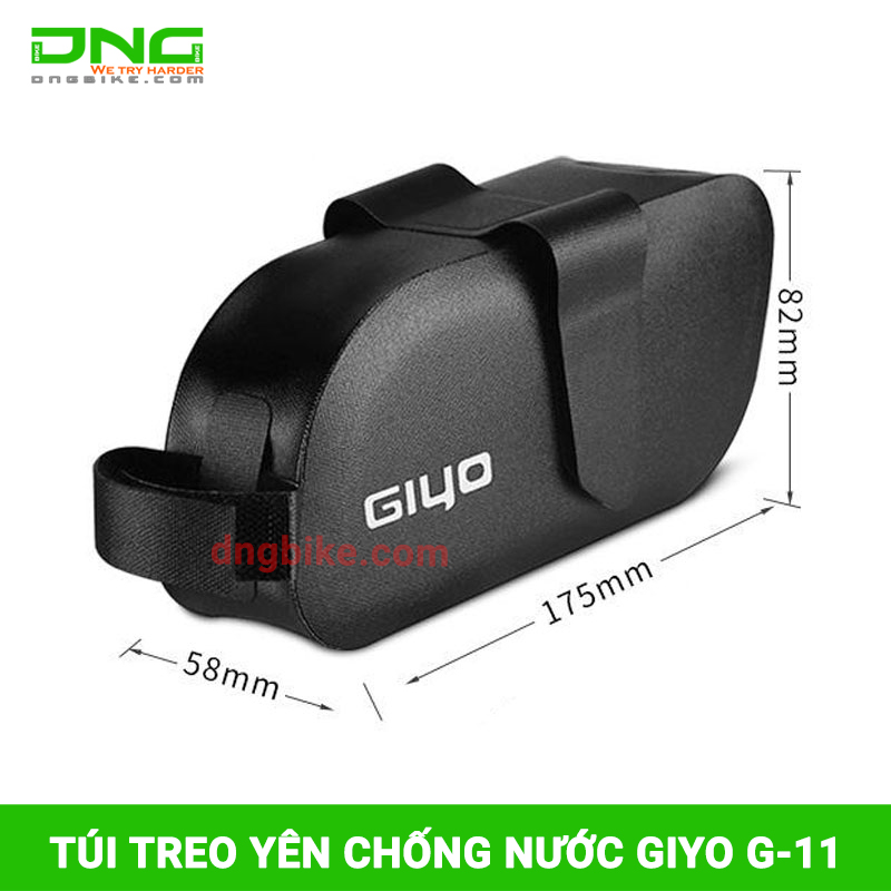 Túi treo YÊN xe đạp chống nước GIYO G-11