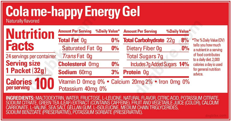 GEL năng lượng GU ENERGY vị COLA ME HAPPY