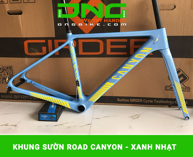 Khung sườn xe đạp đua Carbon CANYON SLX thắng đĩa