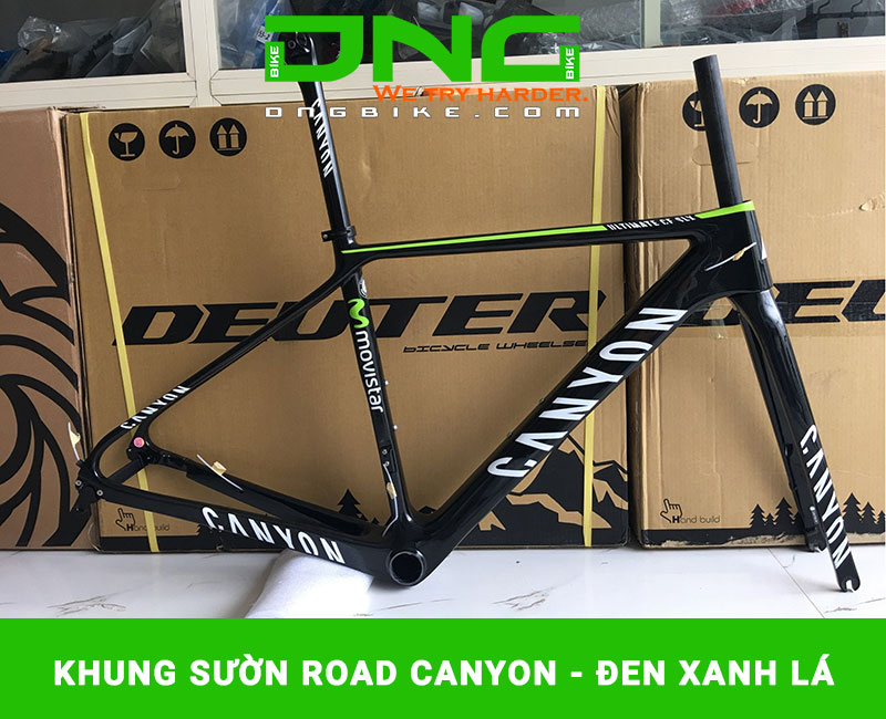 Khung sườn xe đạp đua Carbon CANYON SLX thắng đĩa