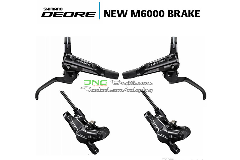 Bộ Phanh Dầu Xe Đạp Shimano Deore M6000