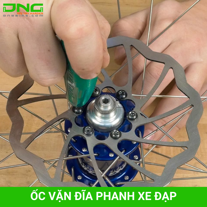 Ốc vặn đĩa phanh xe đạp