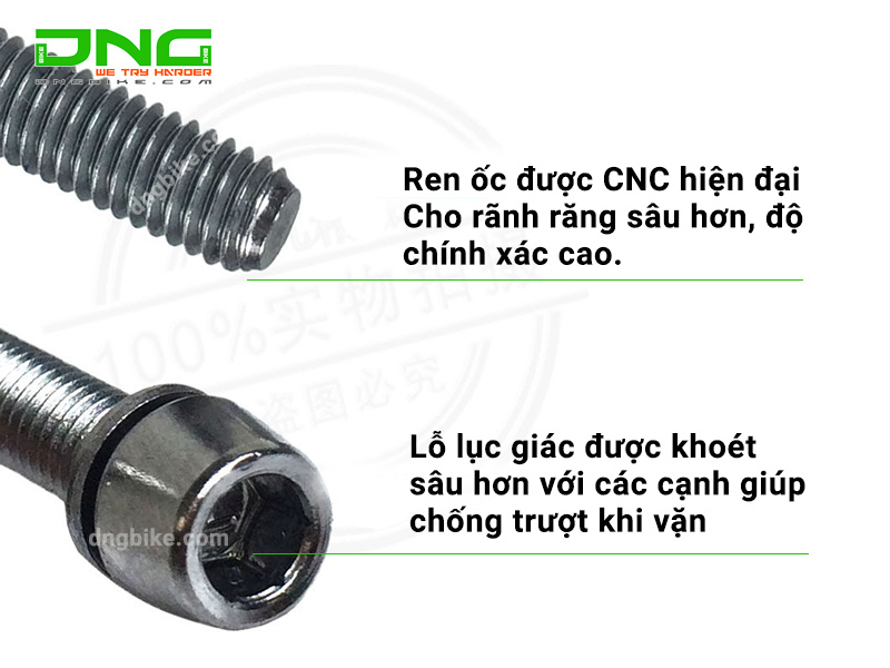 Ốc vít lục giác M5/M6 20mm