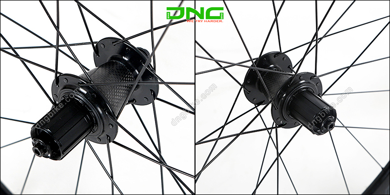 Vành bộ xe đạp đua Carbon Retrospec Racing RS-CBR50-QR Hub carbon 50mm