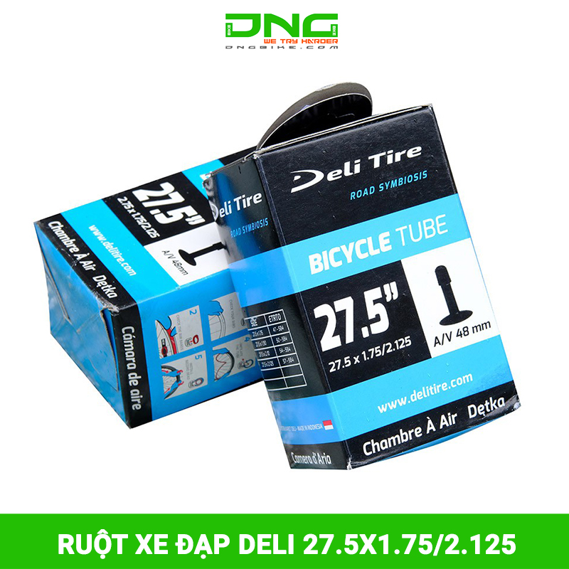 Ruột xe đạp DELI 27.5x1.75/2.125