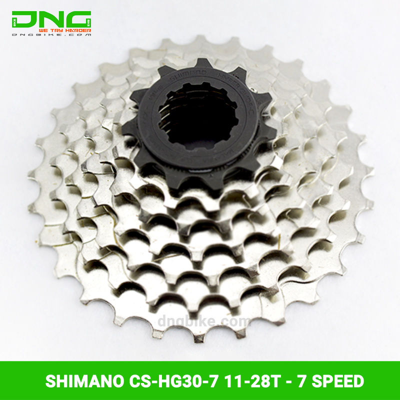 Líp Xe Đạp Thể Thao 7S Shimano Cs-Hg30-7 11-28T | Dngbike