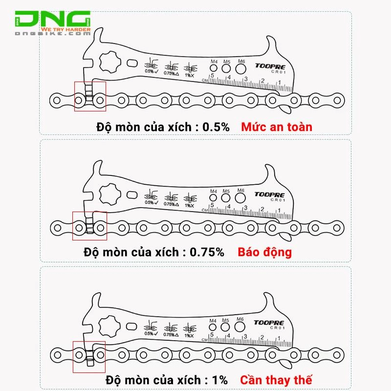 Tại sao cần thay xích xe đạp định kỳ?