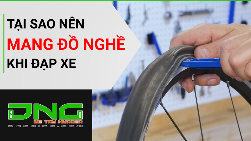 Tại sao nên mang theo dụng cụ sửa chữa xe đạp