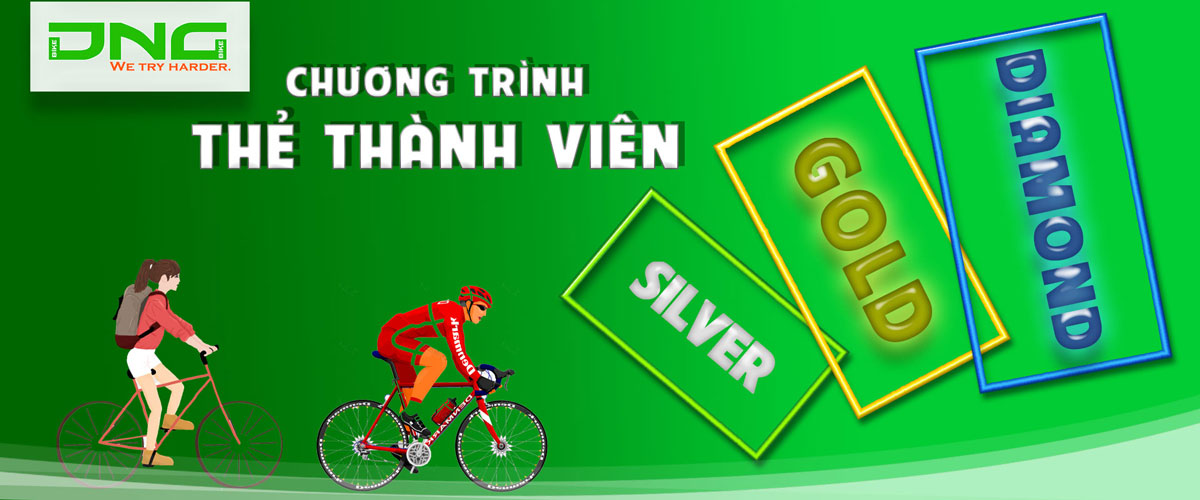 Thẻ Thành Viên - Cửa hàng xe đạp thể thao DNGBIKE Đà Nẵng