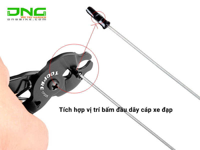 Kìm mở khóa xích xe đạp TOOPRE TP305 kèm móc xích