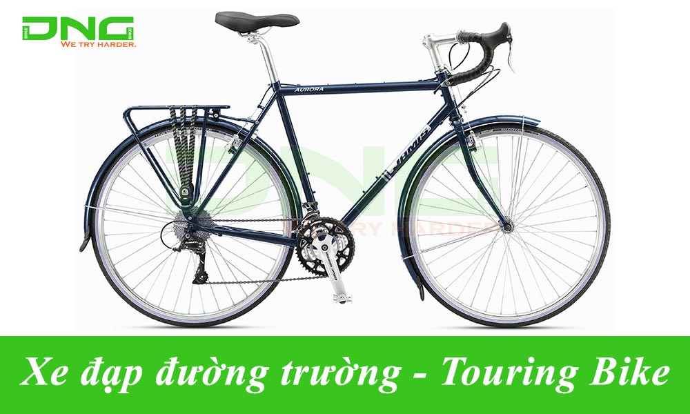 cách phân biệt các dòng xe đạp thể thao hiện nay, xe đạp touring, touring bike, xe đạp đường trường