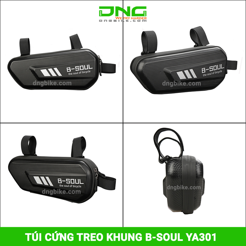 Túi cứng treo khung xe đạp chống nước B-SOUL YA301