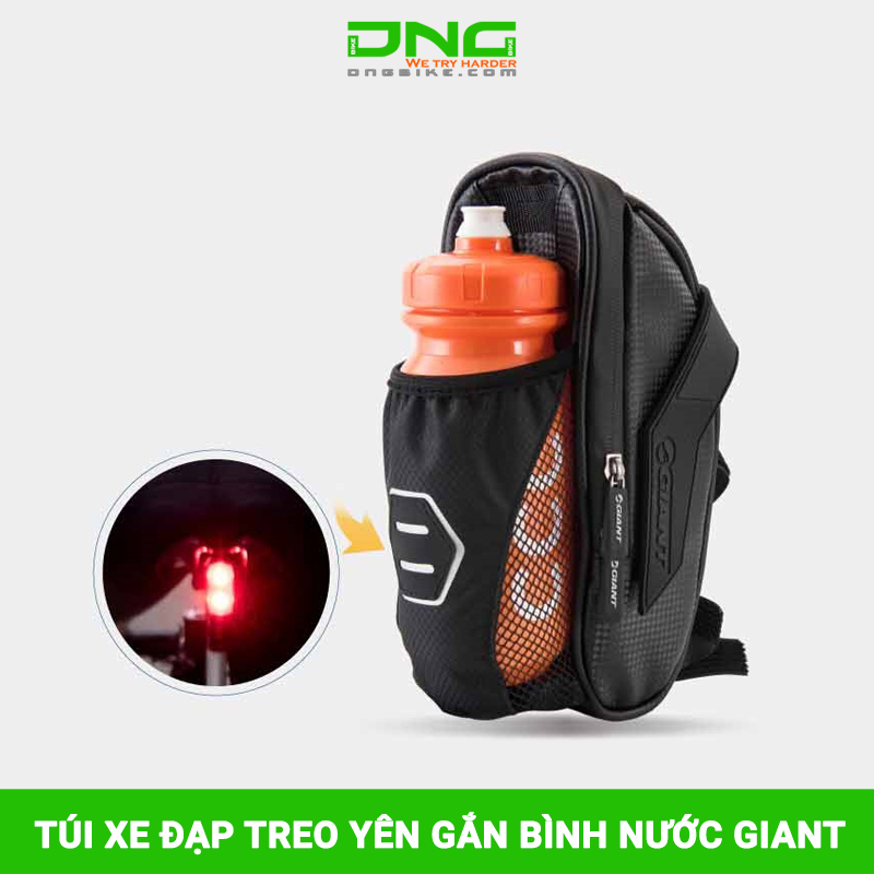 Túi xe đạp treo yên gắn bình nước GIANT