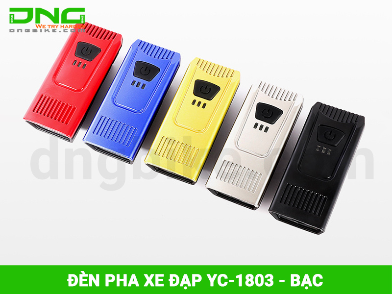 Đèn pha xe đạp pin sạc YC-1803