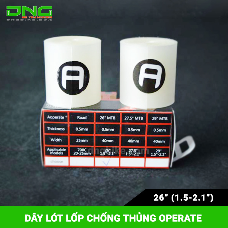 Dây lót lốp xe đạp chống thủng OPERATE