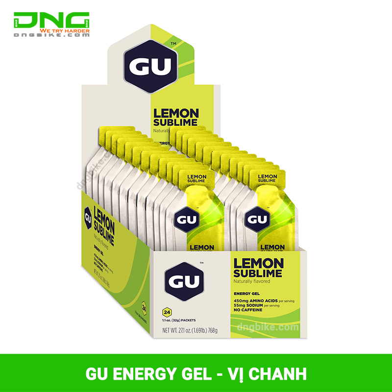 Gel năng lượng GU Energy vị chanh