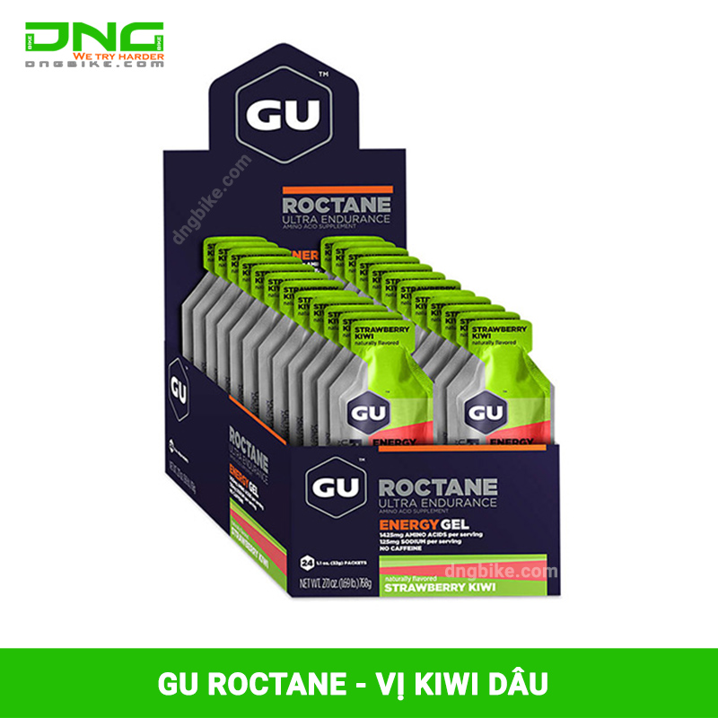 GEL năng lượng GU ROCTANE ENERGY vị dâu Kiwi