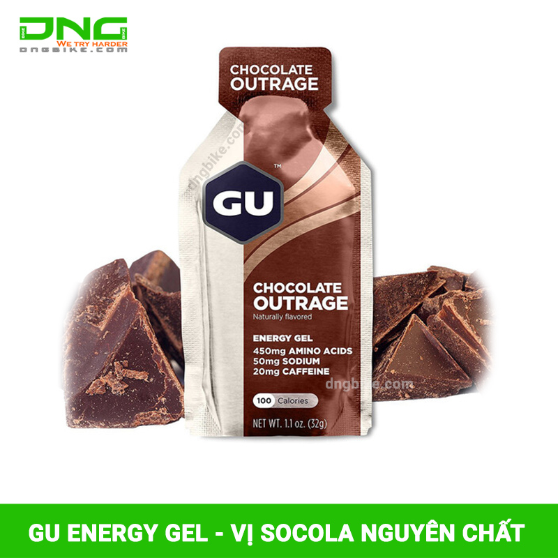 GEL năng lượng GU ENERGY vị socola nguyên chất