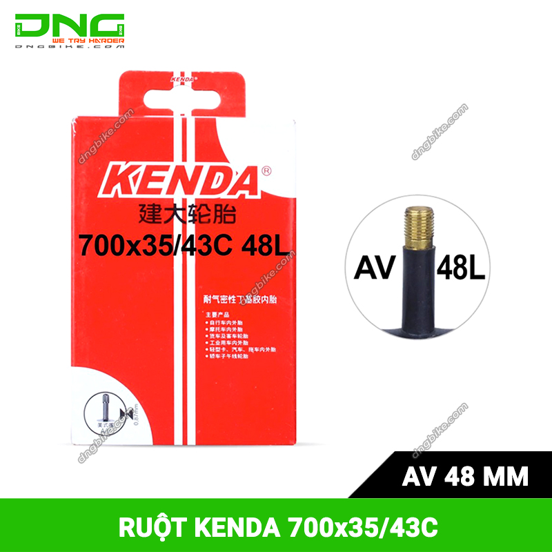 Ruột xe đạp KENDA 700x35/43c