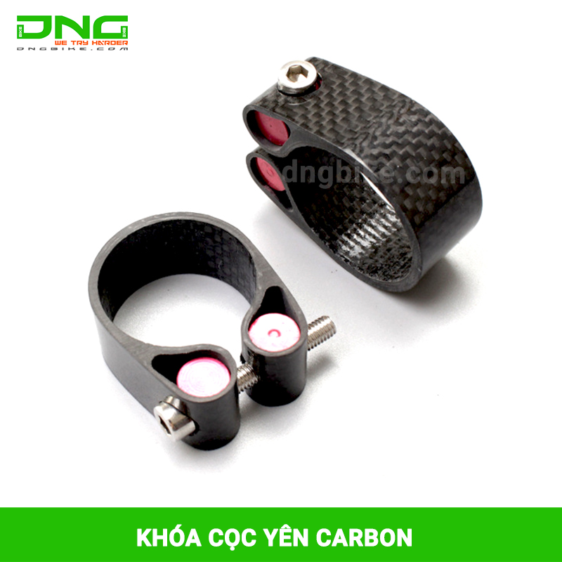 Khóa cọc yên xe đạp sợi Carbon