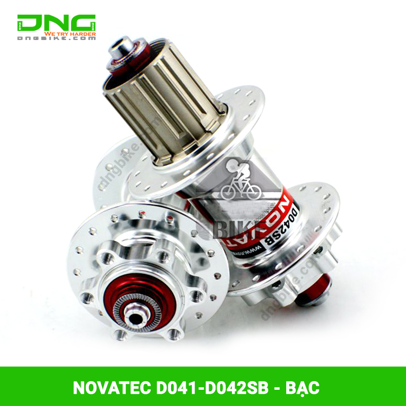 Hub (Moay ơ) xe đạp NOVATEC D041-D042SB 32 lỗ