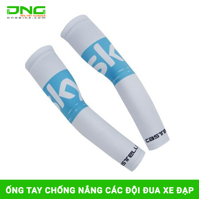 Ống tay chống nắng các đội đua xe đạp