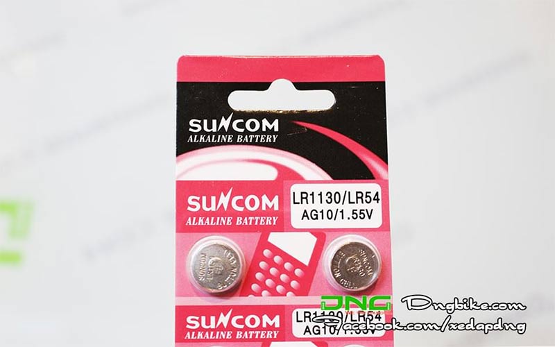 Pin AG10 Suncom LR1130 LR54 1.55V