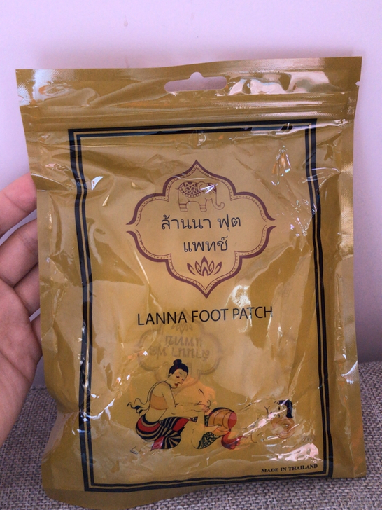Miếng Dán Thải Độc Bàn Chân Lanna Foot Patch Miếng Dán Thải Độc Bàn Chân Lanna Foot Patch