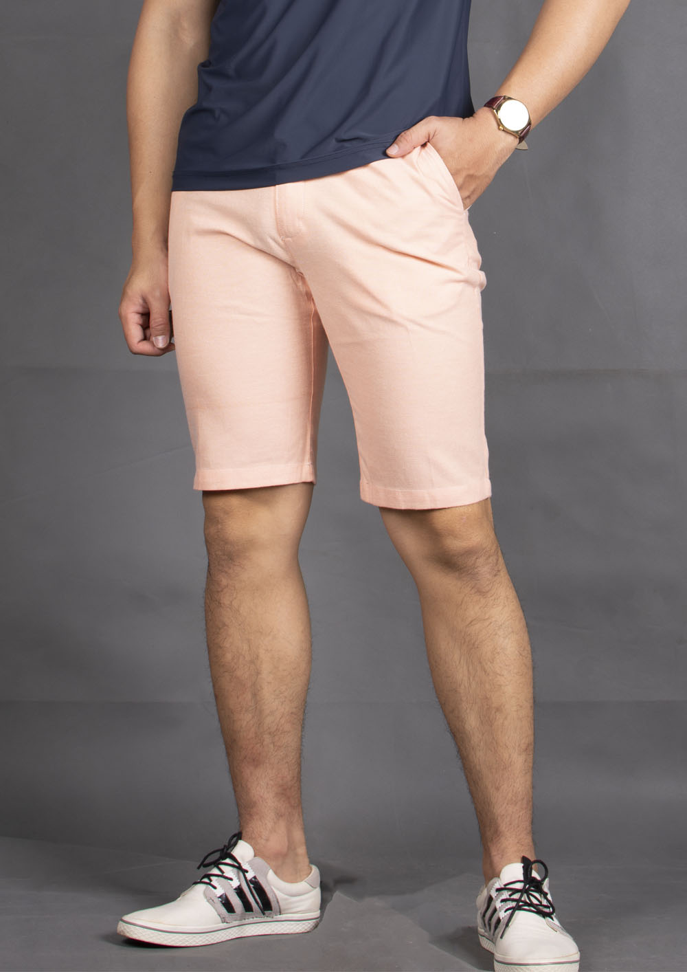 Quần short Oxford nam - 35341