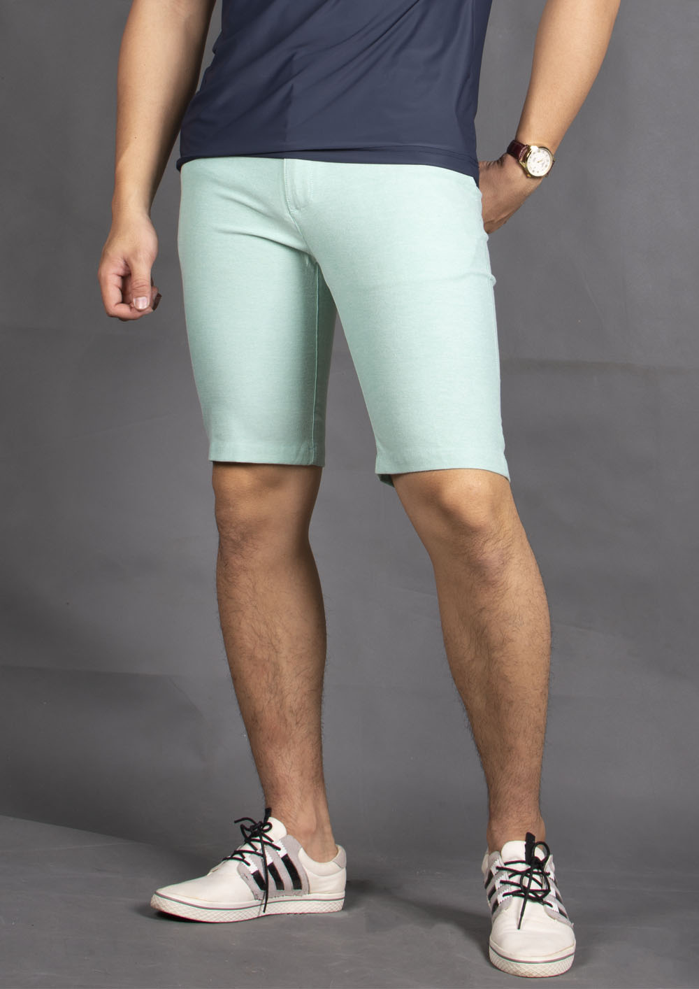 Quần short Oxford nam - 35342