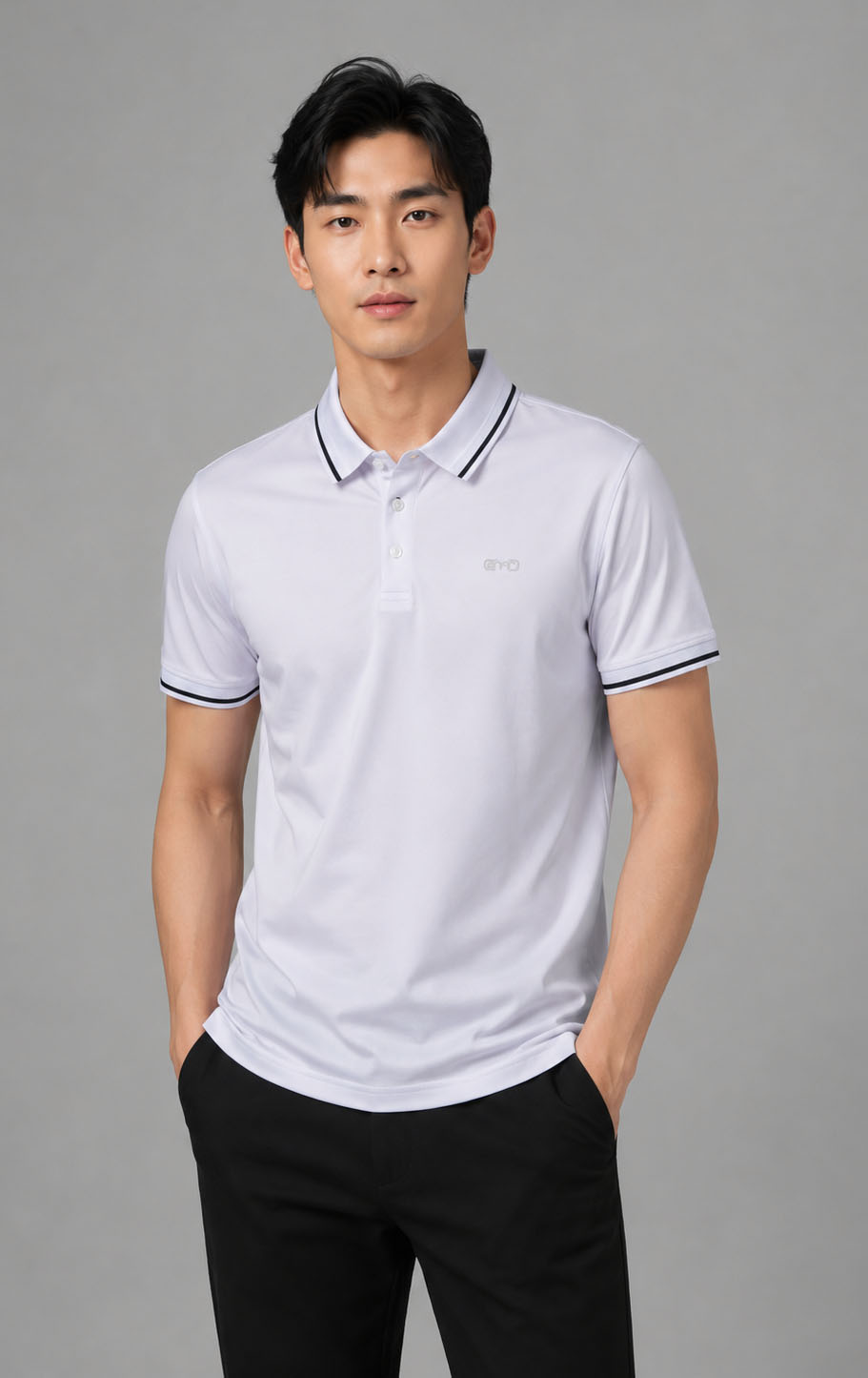 Áo Polo cotton nam - 4613