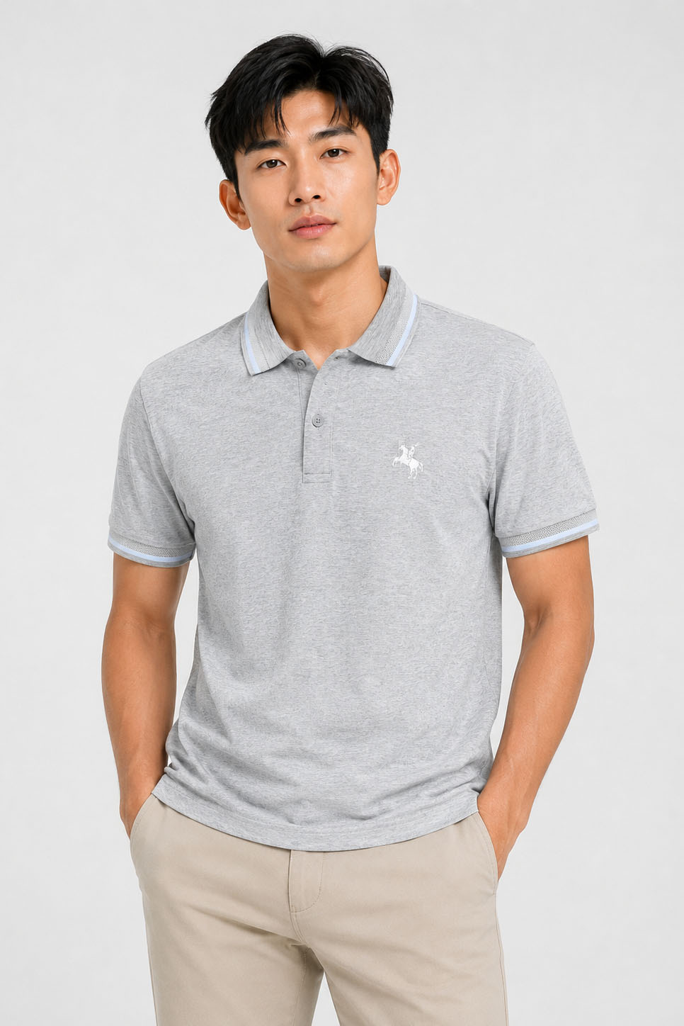 Áo Polo cotton nam - 4615
