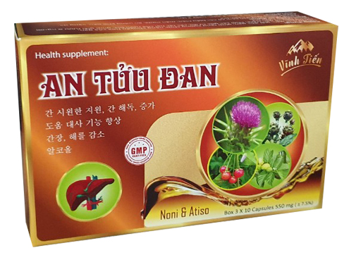 Giải rượu- An Tửu Đan