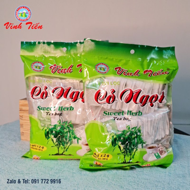 Trà cỏ ngọt Vĩnh Tiến