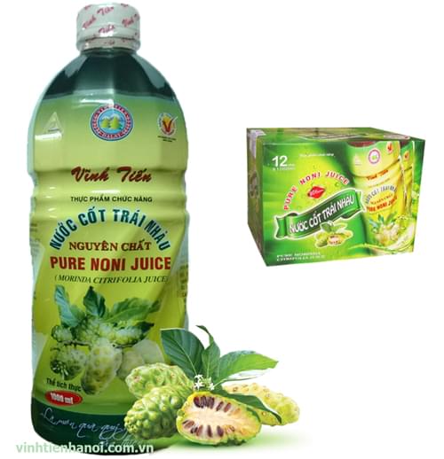 Trái nhàu khô làm trà tại Vĩnh Tiến