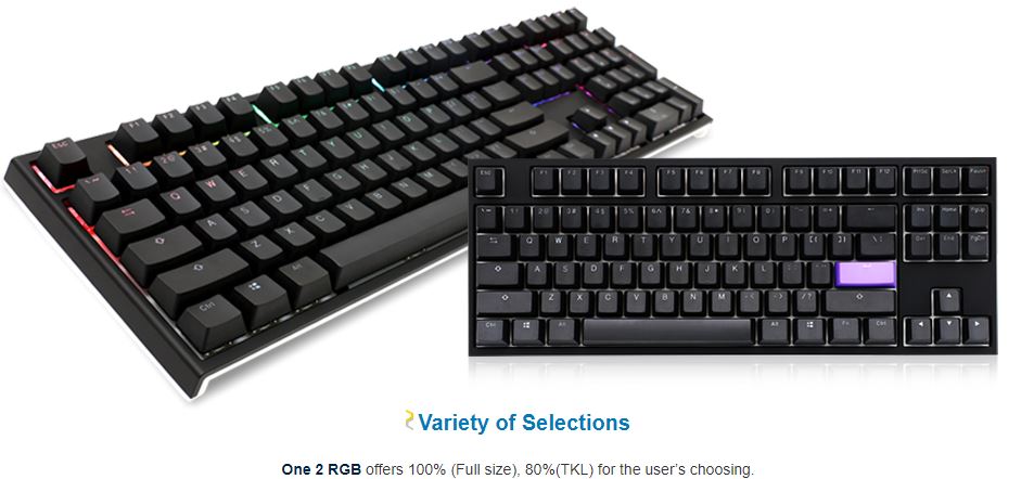 Bàn Phím Cơ Ducky One 2 RGB - Red Switch Bàn Phím Cơ Ducky One 2 Rgb - Red Switch