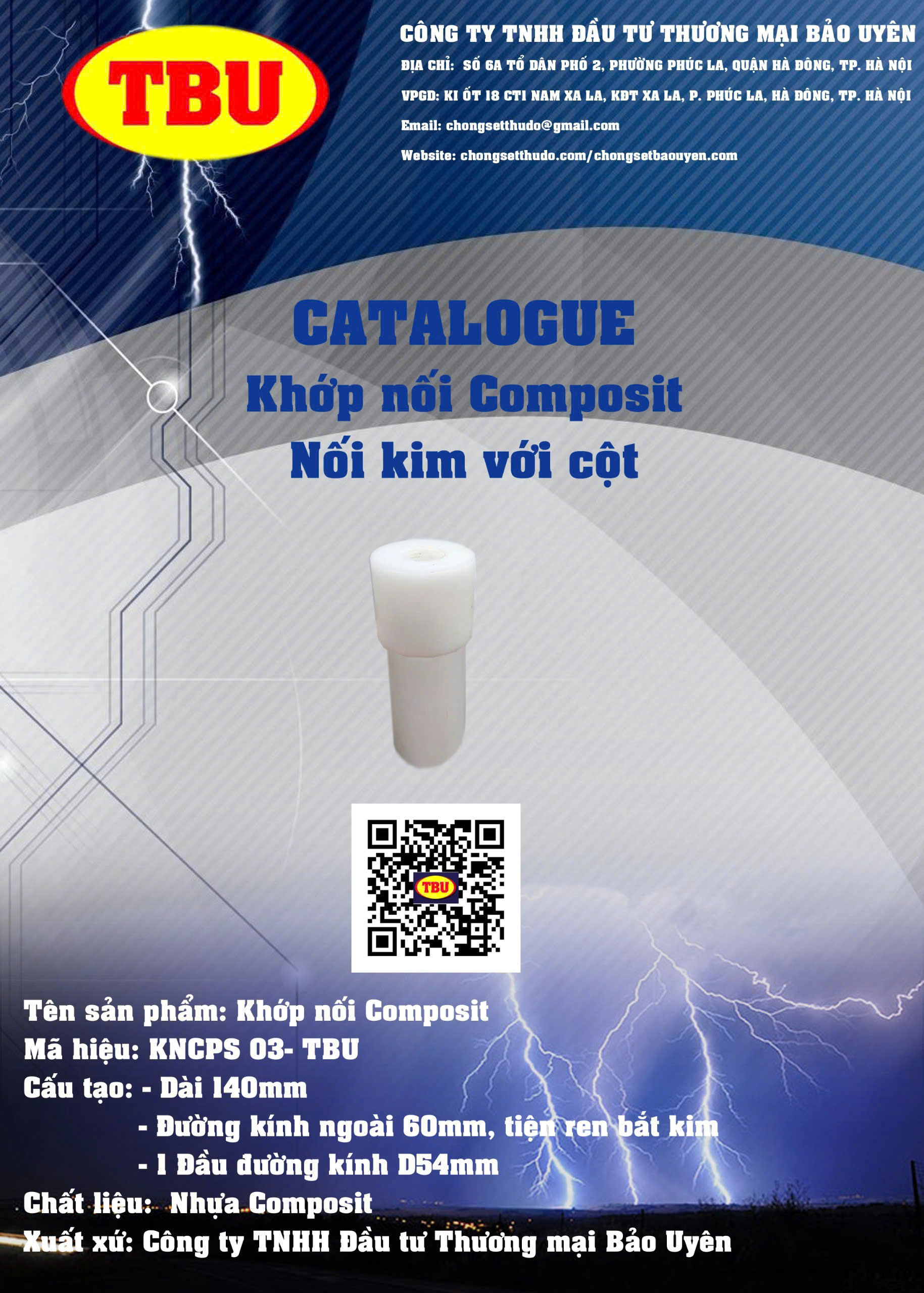 Catalogue: Khớp Nối Composit