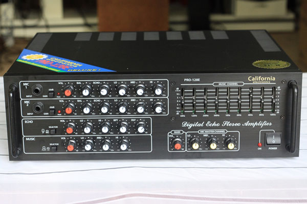 Những điều cần biết về amply karaoke California Pro 128E