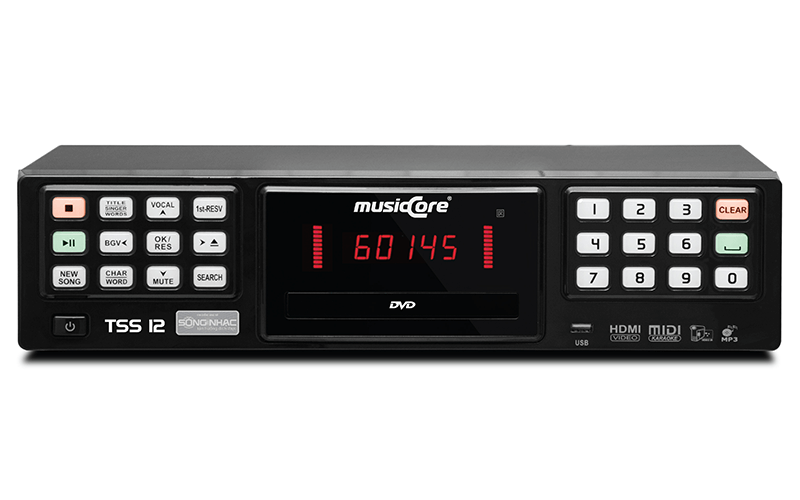 Đánh giá chi tiết chất lượng đầu karaoke musiccore TSS-12