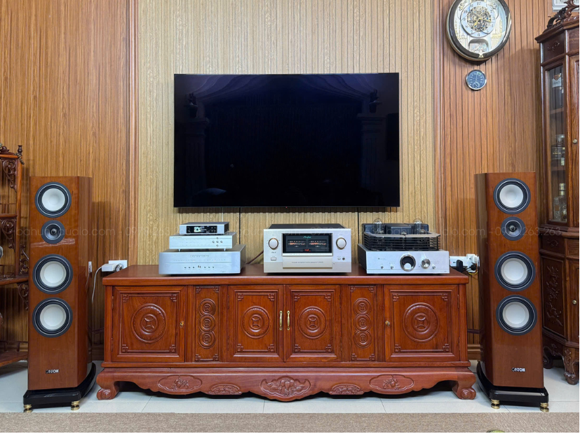 ACCPHASE E-800S LÊN KỆ NHÀ ANH KHÁCH – ĐẸP KHÔNG TÌ VẾT