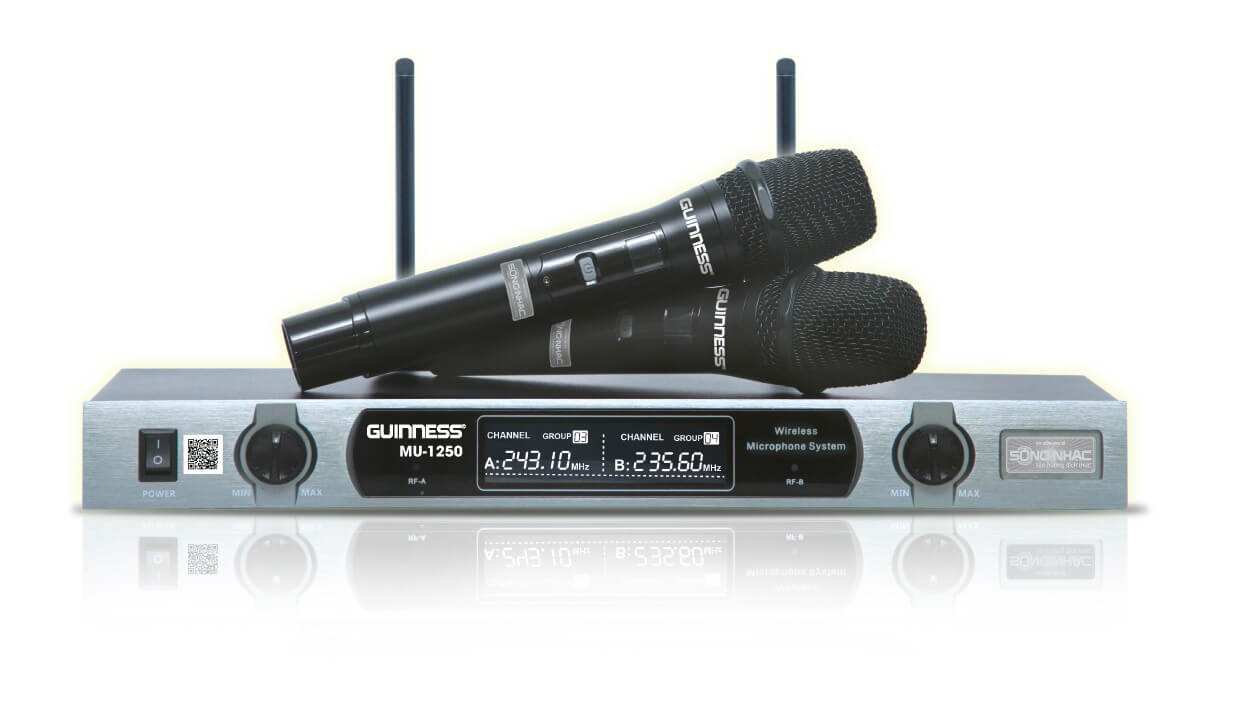 Đánh giá dòng micro GUINNESS MU-1250 chuyên nghiệp