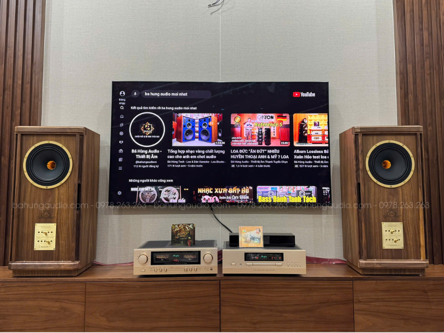 SETUP BỘ DÀN NGHE NHẠC ANH – NHẬT ĐẲNG CẤP