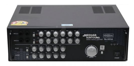 Amply Jarguar PA-503A: sự lựa chọn hoàn hảo cho dàn âm thanh gia đình