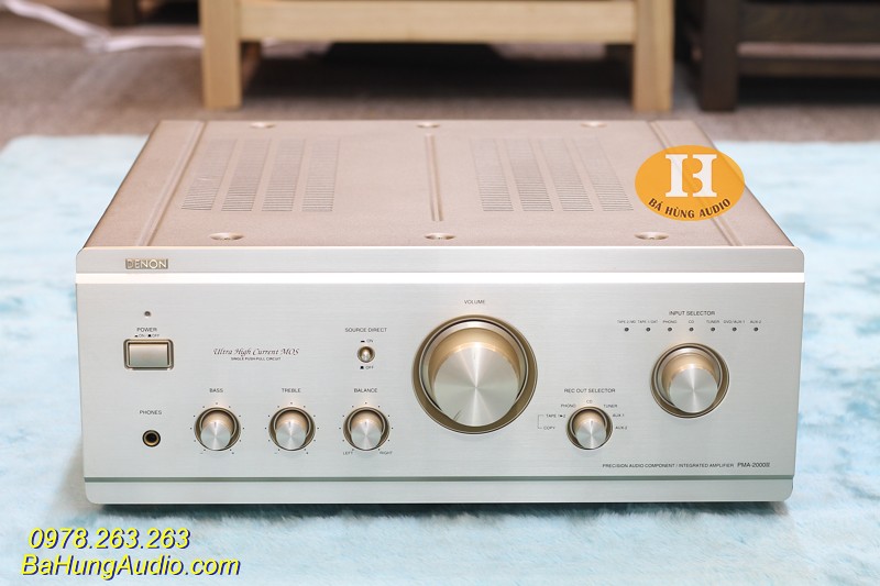 Amply Denon 2000 II có hợp với hát Karaoke hay không?