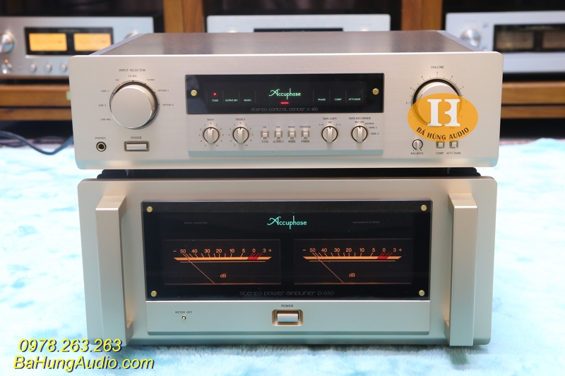 Sản phẩm Pre Pow Accuphase C265 P650 sở hữu tính năng nổi bật gì?
