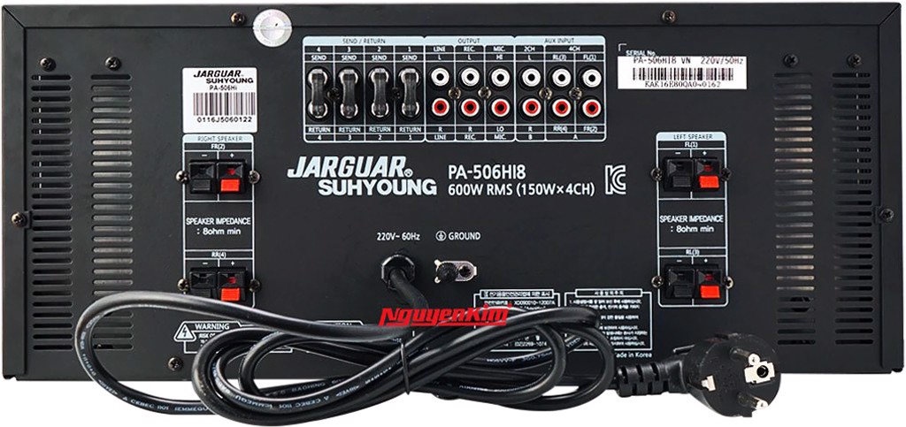 Đánh giá về thiết bị amply karaoke Jarguar PA-506HI