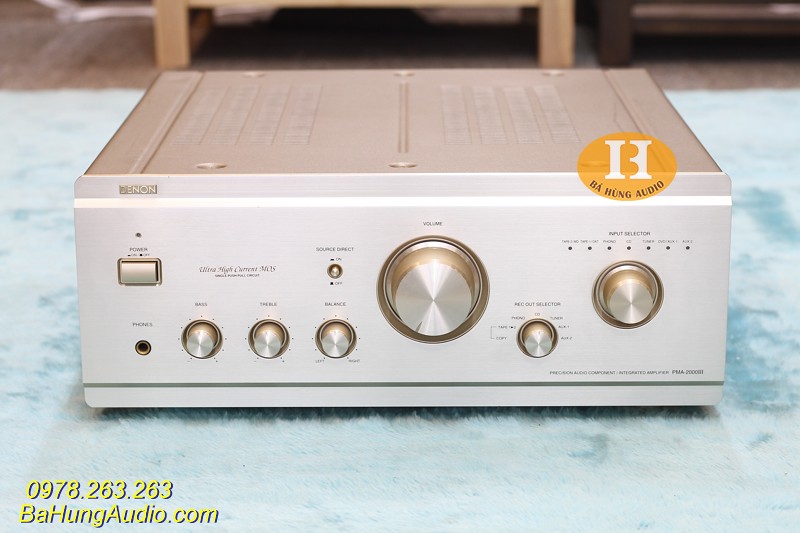 Bật mí thông tin về  Amply Denon PMA 2000III