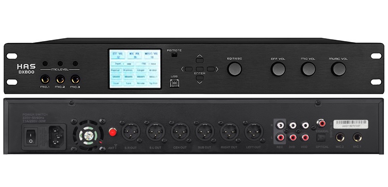 Đánh giá chất lượng thiết bị vang số HAS DX500