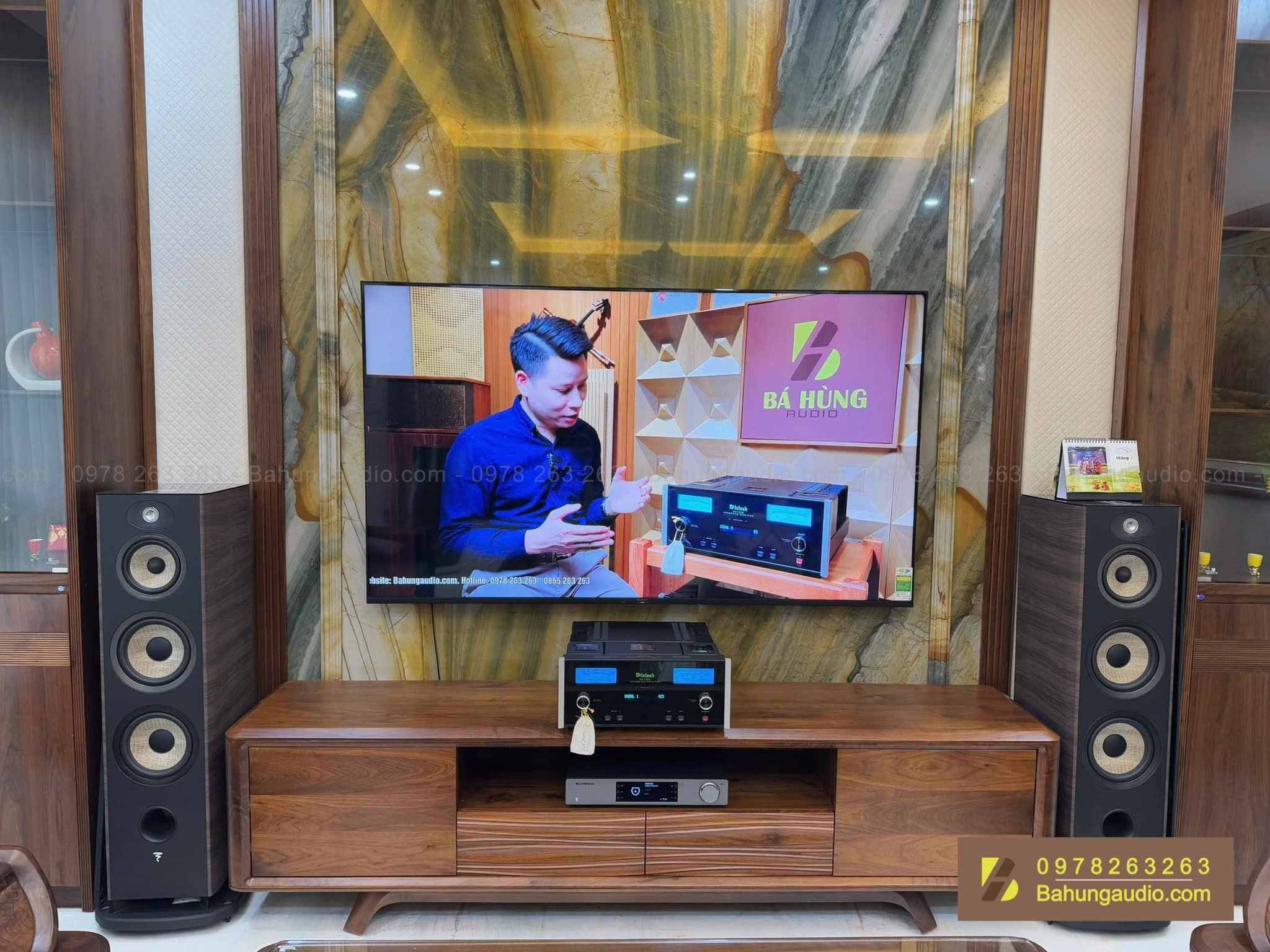 Bá Hùng Audio Set-up hệ thống nghe nhạc cho anh khách tại tp Nam Định